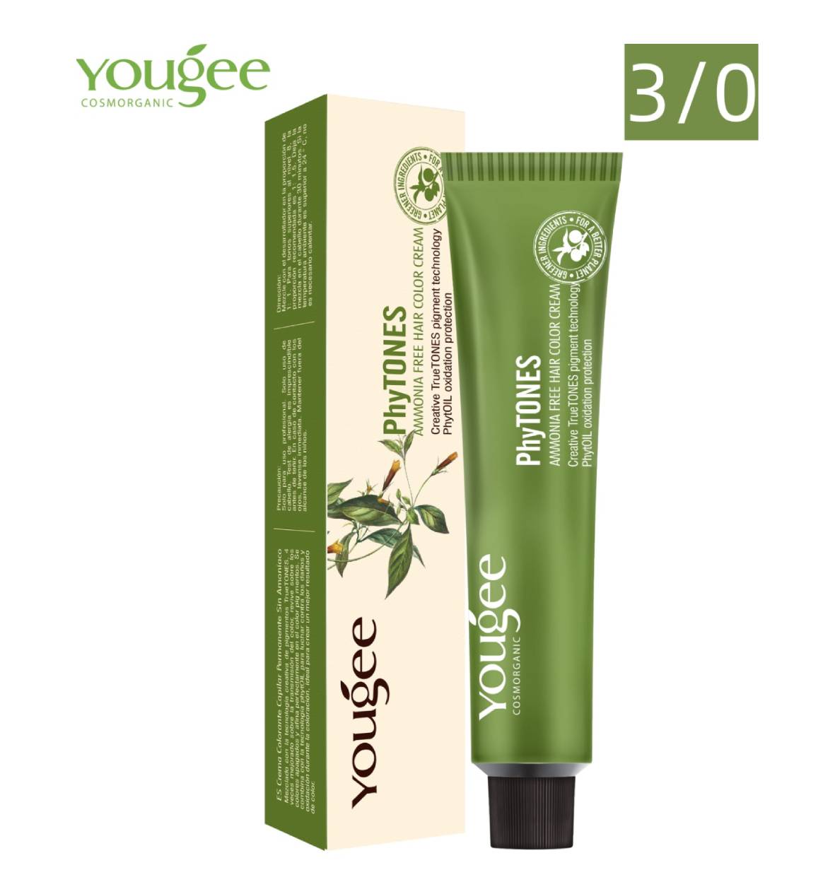Coloring Cream 3.0 Ohne PPD Und Resorcin – Mit Bio-Grüntee, Für Schonende Haarfärbung