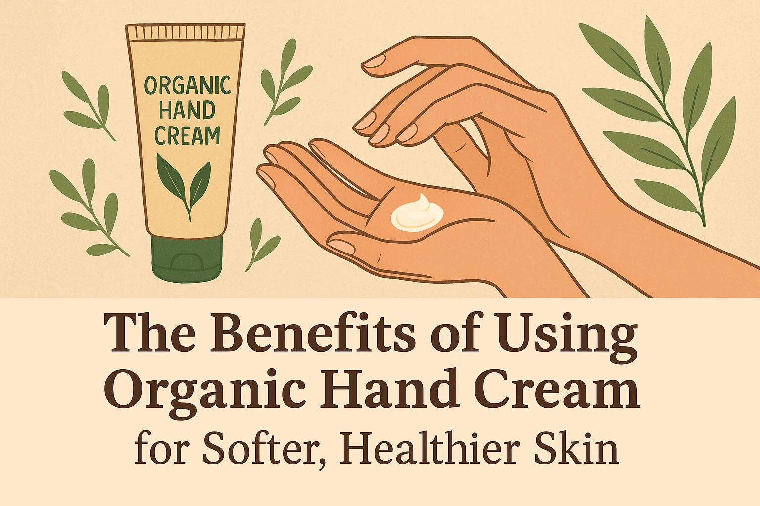 The Benefits of Using Organic Hand Cream for Softer, Healthier Skin